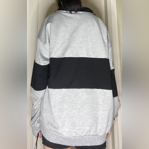 Oversized polo top - Picture 2 of 2